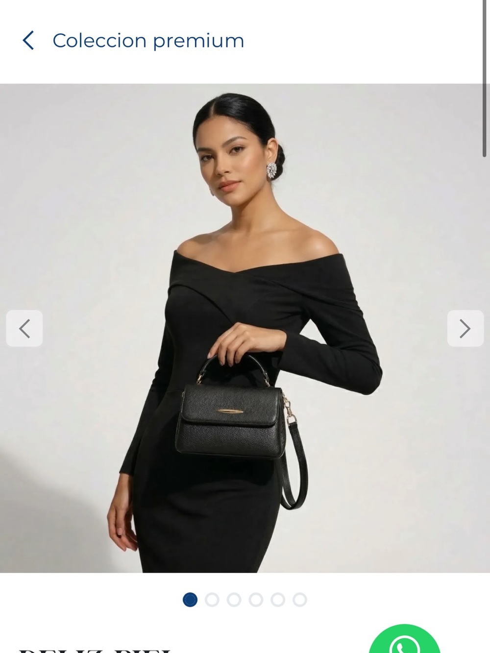 MEXICANA Leather Beige Top-Handle Satchel with Gold Accent, Crossbody - Picture 7 of 8